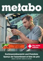 Metabo Sortimentsuebersicht April 2026