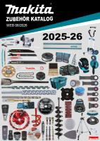 Makita Zubehör Katalog 08 / 2026