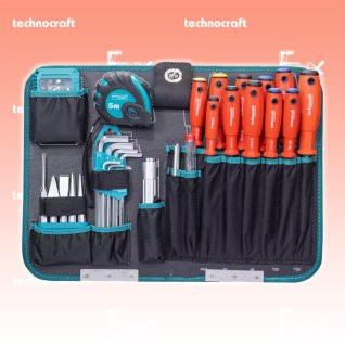 Technocraft PRO CHROME 152 EUR ABS-Werkzeugkoffer