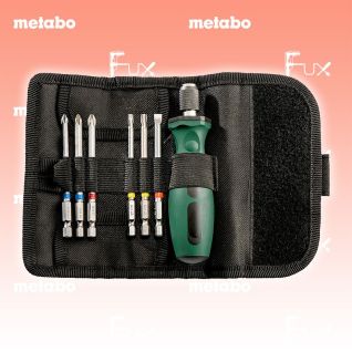 Metabo Bit-Rolltasche "SP" 7 Teilig