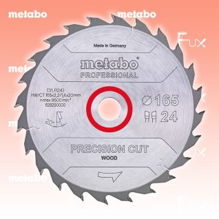 Metabo Kreissägeblatt 165 mm professional