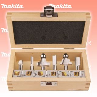 Makita Fräser Set - 6 Stk