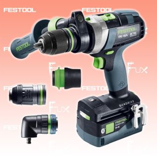 Festool TPC 18/4 5,0/4,0 I-Set/XL Quaddrive Akku-Schlagbohrschrauber