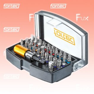 fortec Werkzeuge FT30023 Bit-Box mit Bohrung ¼″