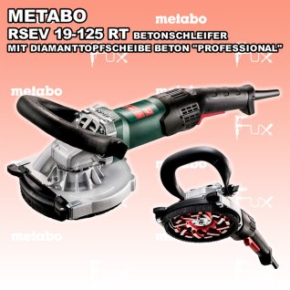 Metabo RSEV 19-125 RT "Professional" Betonschleifer SET1