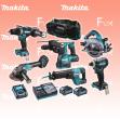 DK 0115 G 601 XGT® Set 6 Maschinen 40Vmax + Radio