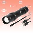 TL 801 AFS IP44 Akku Fokus Selektor LED Taschenlampe