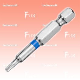 T10 Torx-Bits mit Farbring blau, 50 mm, 10 Stück